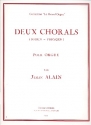 2 chorals pour orgue