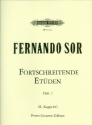 Fortschreitende Etden Band 2 (aus op.31, 35 und 60) fr Gitarre