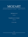 Sinfonie A-Dur Nr.29 KV201 fr Orchester Studienpartitur