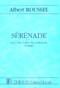 Serenade op.30 pour flte, violon, alto, violoncelle et harpe, partition miniature