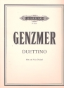 Duettino für Flöte und Viola (Violine)