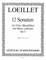 12 Sonaten op.3 Band 4 (Nr.10-12) fr Flte und Bc