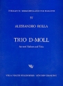 Trio d-Moll fr 2 Violinen und Viola Stimmen