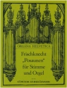 Posaunen fr Stimme und Orgel