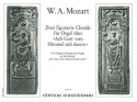 2 figurierte Chorle KV620b ber 'Ach Gott vom Himmel' fr Orgel