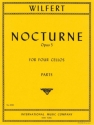 Nocturne op.5 for 4 cellos parts