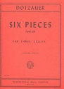 6 Pieces op.104 3 violoncellos Stimmen