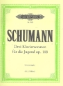 3 Sonaten fr die Jugend op.118 fr Klavier