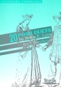 20 Posh Duets for 2 trombones score