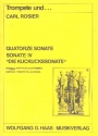 Sonate Nr.4 fr Trompete und Streicher Partitur und 6 Simmen