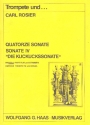 Sonate Nr.4 fr Trompete und Streicher Partitur und 6 Simmen