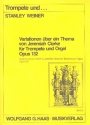 Variationen über ein Thema von Jeremiah Clarke op.132 für Trompete und Orgel