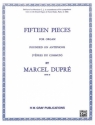 15 Pieces op.18 for organ (founded on Antiphons)