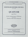 Quartett Es-Dur op.2,1 fr Klarinette und Streichtrio Stimmen