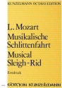 Musikalische Schlittenfahrt fr Orchester Partitur