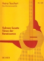 Tnze der Renaissance fr 3-4 Gitarren