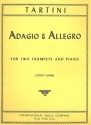 Adagio and Allegro 2 trumpets and piano