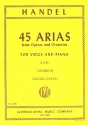 45 Arias from Operas and Oratorios vol.3 for low voice and piano