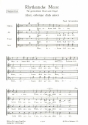 Rhythmische Messe fr gem Chor und Orgel Chorpartitur (dt)