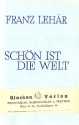 Schn ist die Welt Libretto (dt)