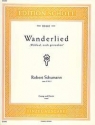 Wanderlied op,35,3 fr mittlere Singstimme und Klavier