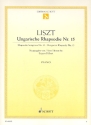 Ungarische Rhapsodie Nr.15 fr Klavier