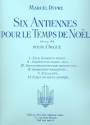 6 antiennes op.48 pour le temps de noel pour orgue