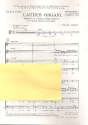 Laudes organi Fantasia for mixed chorus and organ chorus score (la)