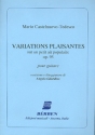 Variations plaisantes sur un petit air populaire op.95 per chitarra