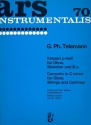 Konzert c-Moll fr Oboe, Streicher und Bc Partitur