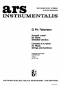 Konzert c-Moll fr Oboe, Streicher und Bc Violine 2