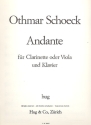 Andante fr Klarinette (Viola) und Klavier