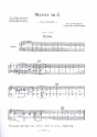 Messe C-Dur für gem Chor, Orgel und Orchester,  Orgel