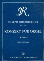 Konzert g-Moll Nr.2 op.177 fr Orgel und Orchester Orgelstimme