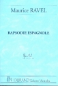 Rapsodie espagnole pour orchestre partition miniature
