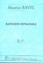 Rapsodie espagnole pour orchestre partition miniature