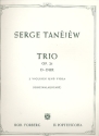 Trio D-Dur op.21 fr 2 Violinen und Viola Stimmen