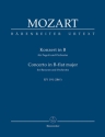 Konzert B-Dur KV191 fr Fagott und Orchester Studienpartitur