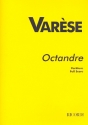 Octandre for 8 instruments score