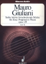 6 leichte fortschreitende Stcke op.139 fr Gitarre