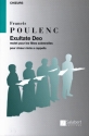 Exultate Deo motet pour les fetes solennelles pour choeur mixte a cappella partition (la)