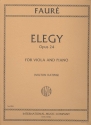 Elegy op.24 for viola and piano