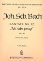 Ich habe genug - Kantate Nr.82a BWV82a fr Soli, Chor und Orchester Violine 2