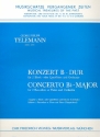 Konzert B-Dur fr 2 Blockflten (Flten) und Orchester fr 2 Blockflten (Flten) und Klavier Stimmen