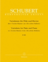 Variationen ber 'Trockne Blumen' fr Flte und Klavier