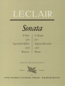 Sonata F-Dur für Sopranblock- flöte und Klavier Partitur+1Stimme