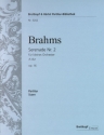 Serenade A-Dur Nr.2 op.16 fr Orchester Partitur