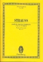 Frhlingsstimmen op.410 Walzer fr Orchester Studienpartitur