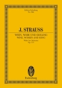 WEIN, WEIB UND GESANG WALTZ FOR ORCHESTRA, OP. 333 MINIATURE SCORE