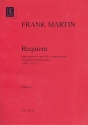 Requiem pour quatuor vocal solo, choeur mixte, orchestre et grand orgue Partitur (la)
